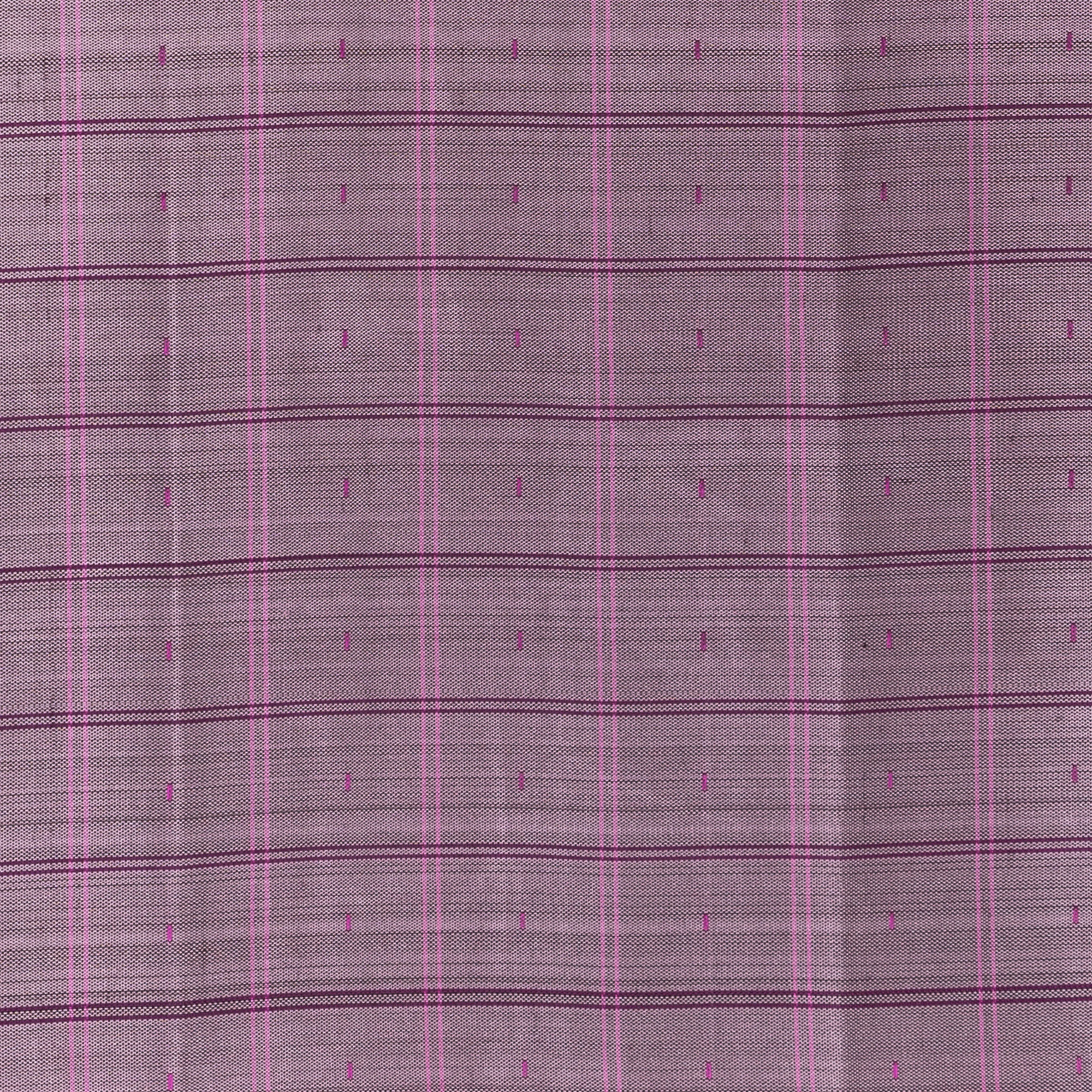 Handwoven Lilac with Purple Kanjivaram Silk Saree - 2018T009665DSC