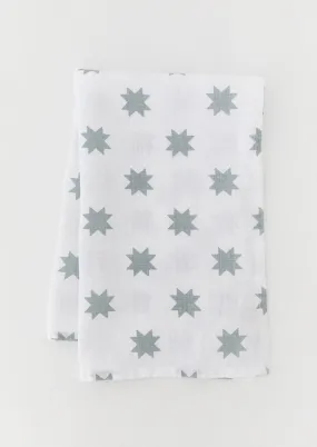 Heirloom Print Linen Tea Towel