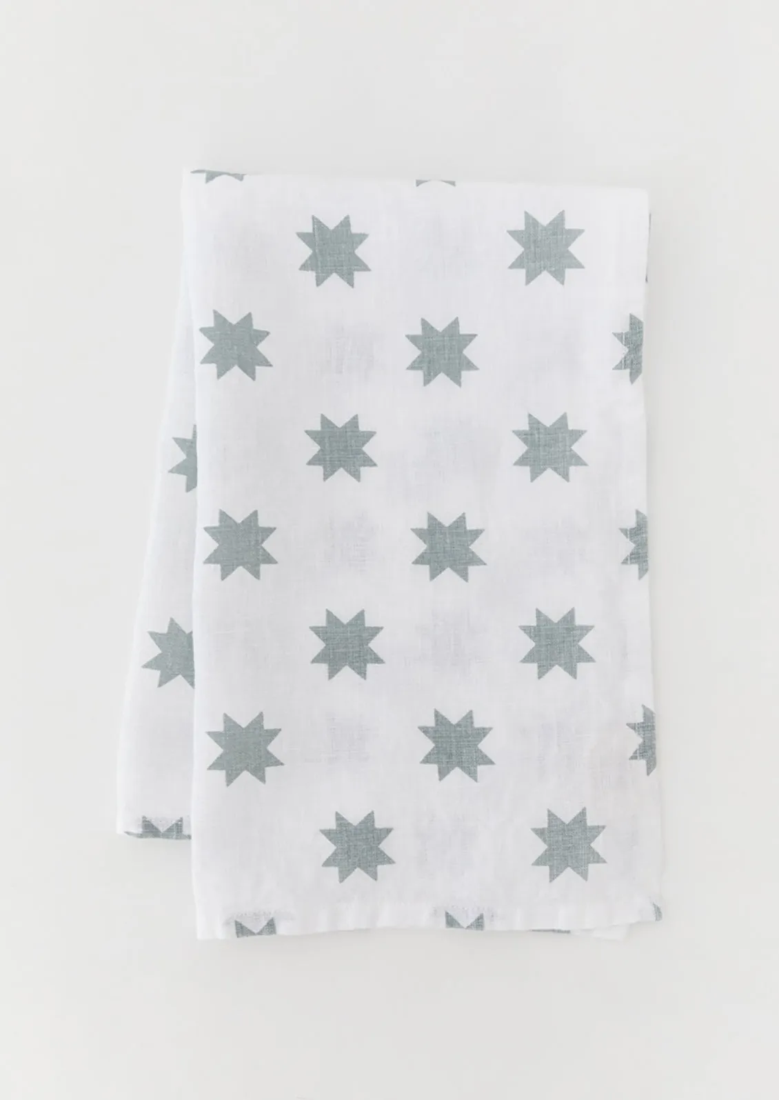 Heirloom Print Linen Tea Towel