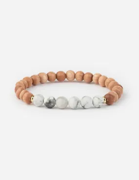 Howlite Stacker Bracelet