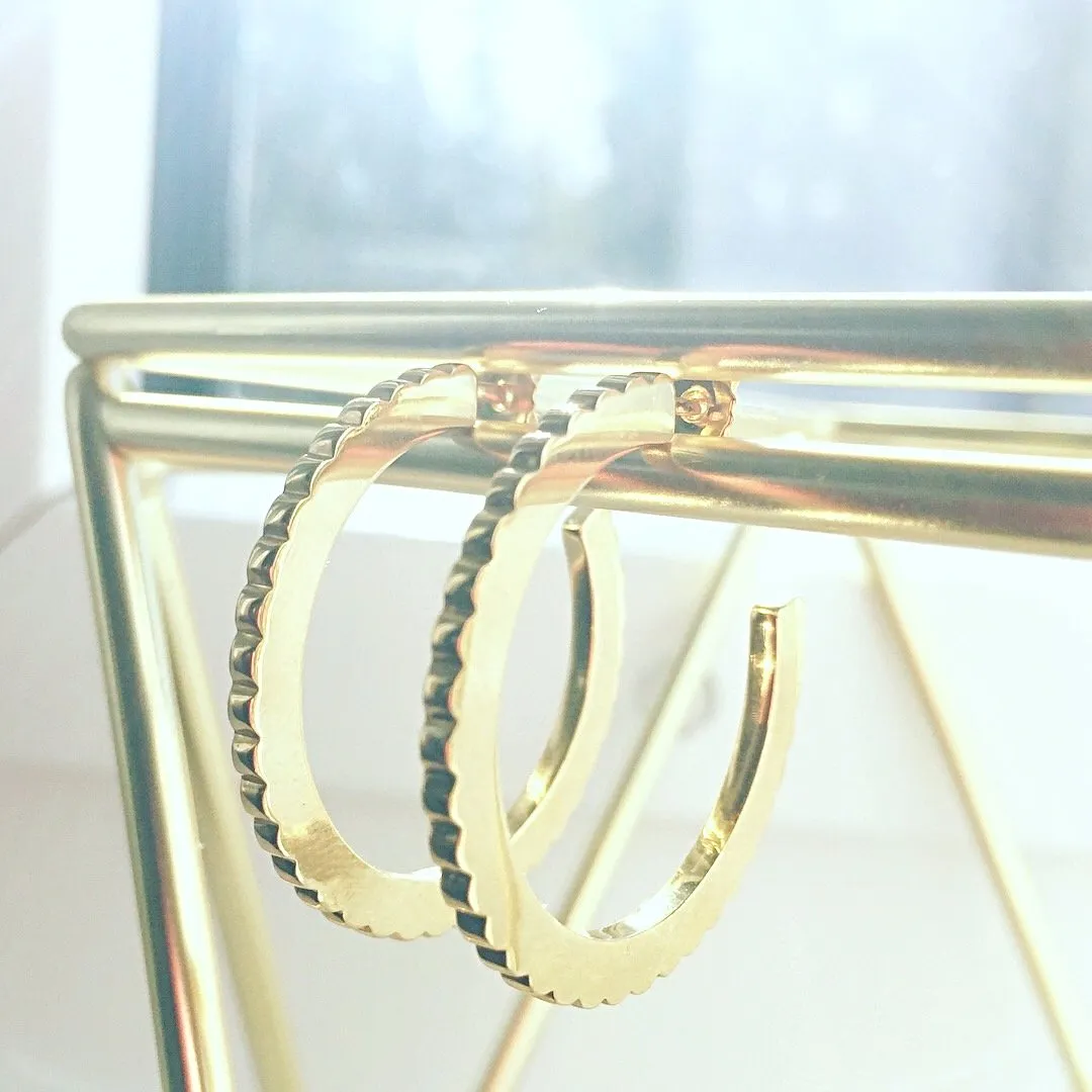 INGRANAGGI Hoop Earrings