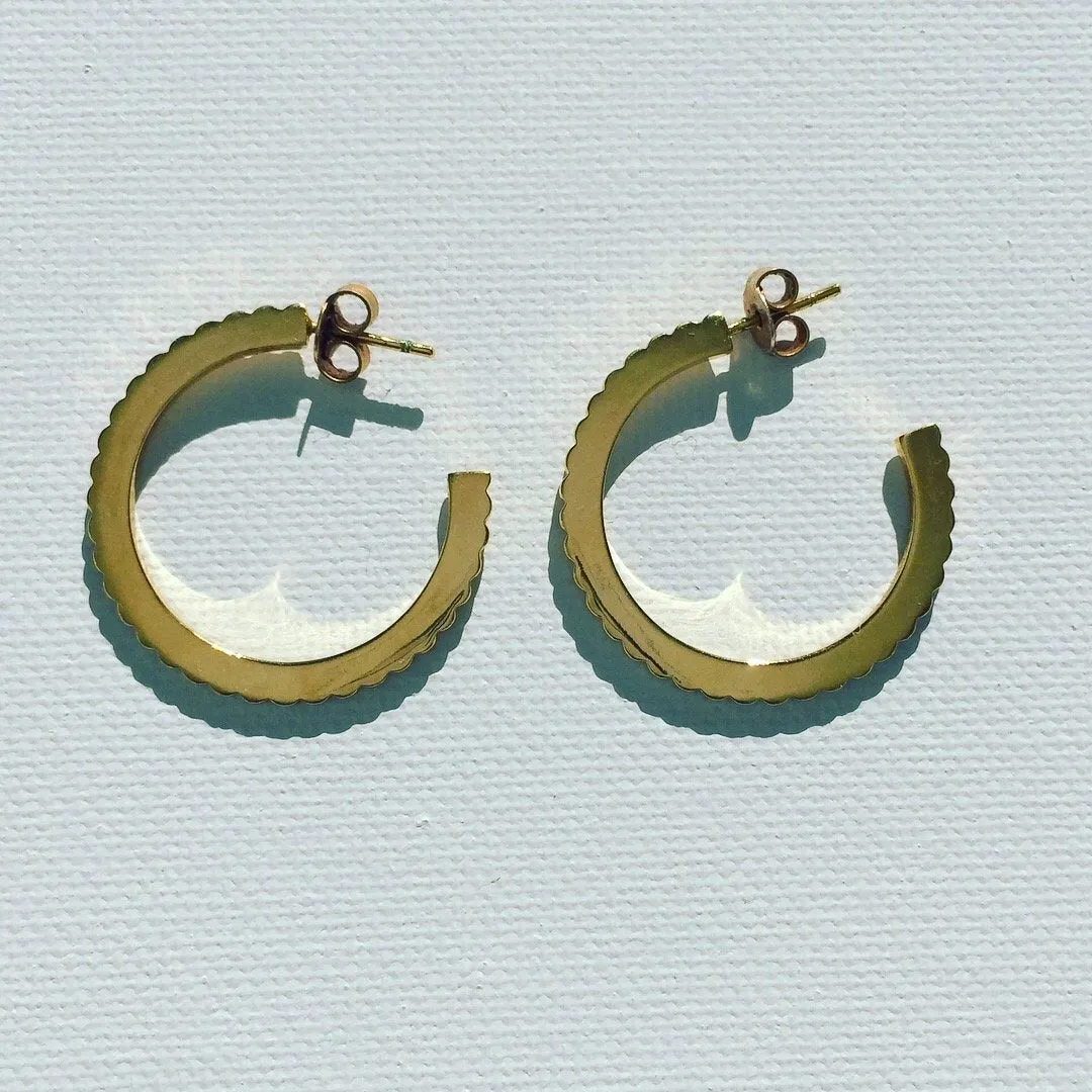 INGRANAGGI Hoop Earrings