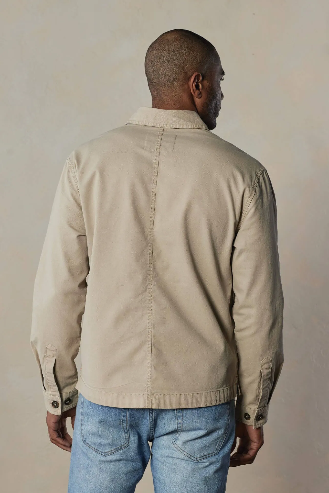 James Canvas Overshirt