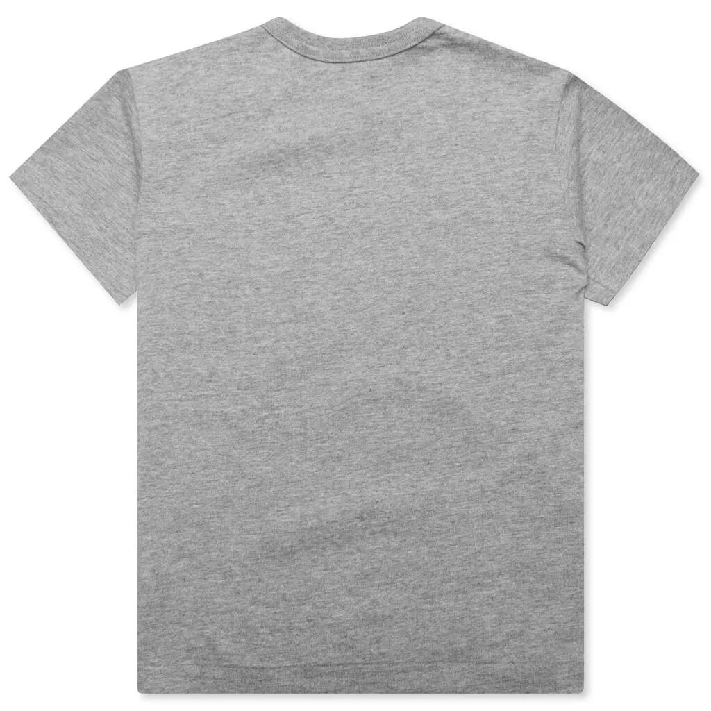 Kid's Inverted Text T-Shirt - Grey