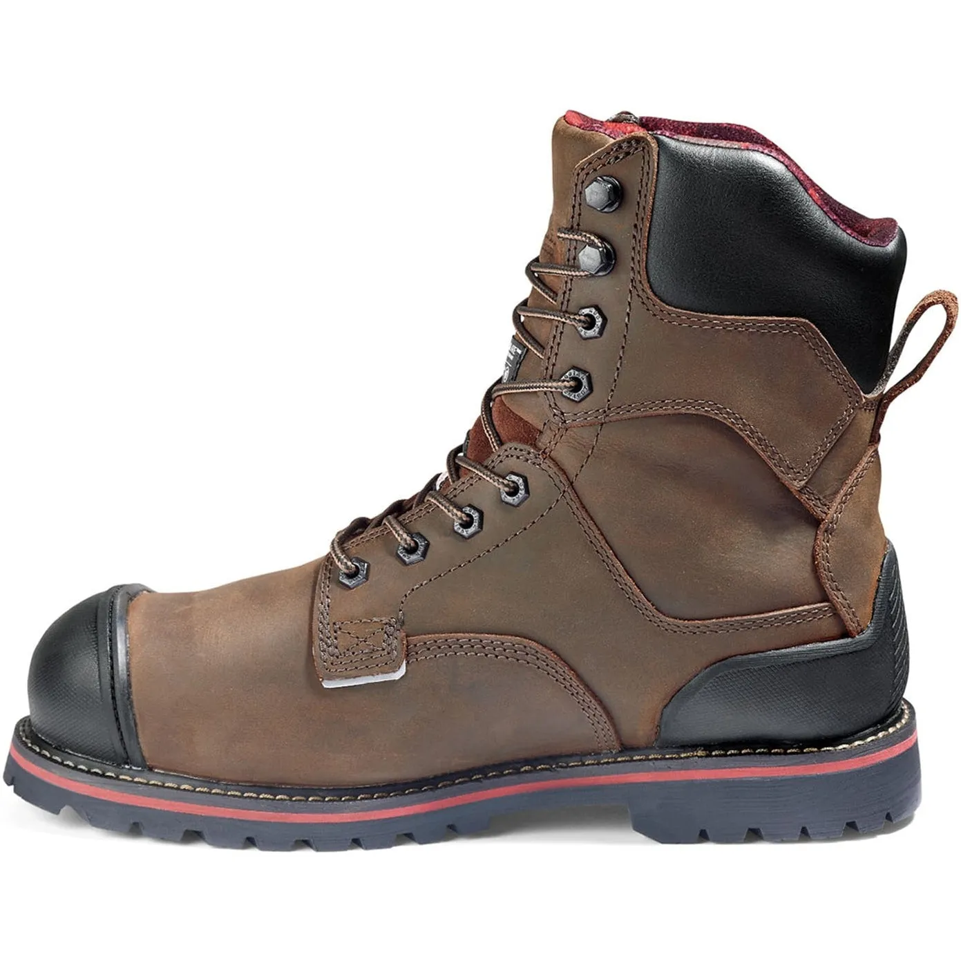 Kodiak Men's Widebody Warm 8 Comp Toe WP Work Boot -Brown- 8353DB