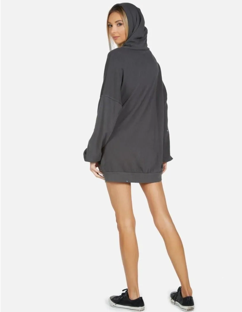 Lauren Moshi Desiree Brush Peace Hoodie Dress