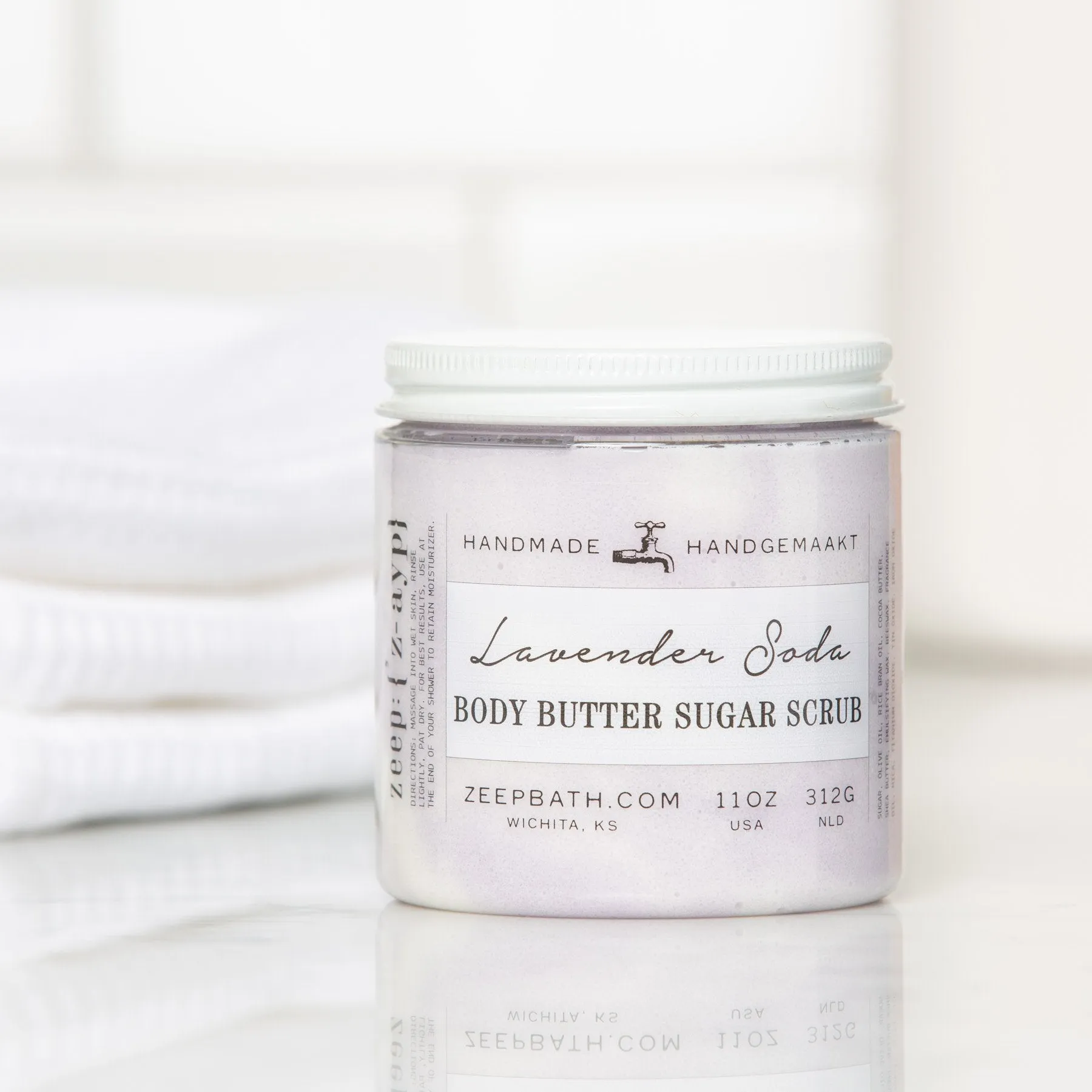 Lavender Soda Body Butter Sugar Scrub