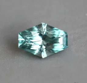 Loose 0.74 Ct Coffin Montana Mint Green Sapphire