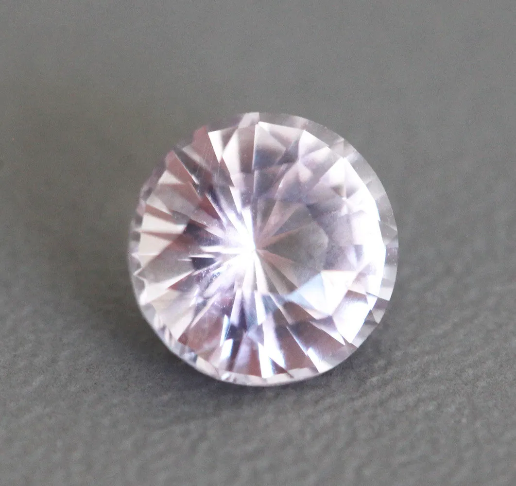 Loose 1.55 Ct Round Light Pink Sapphire