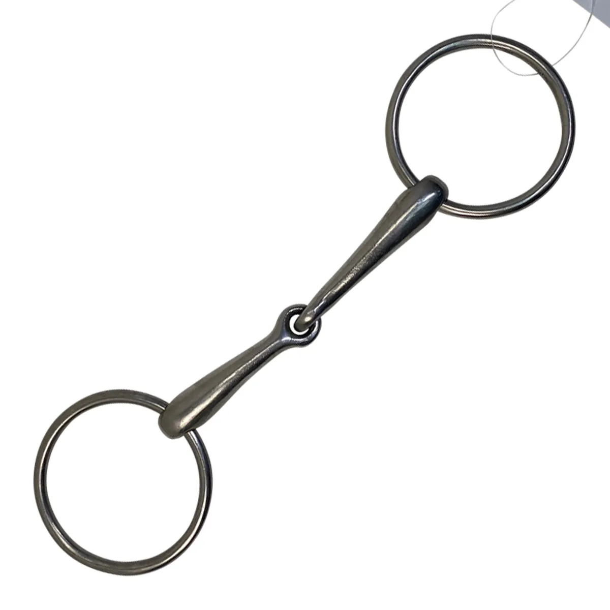 Loose Ring Snaffle Bit in Stainess Steel - 5 1/4