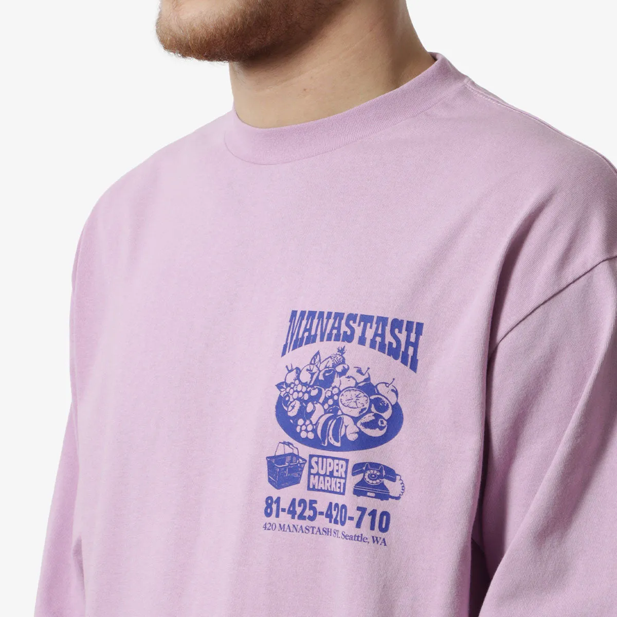 Manastash CiTee Long Sleeve Supermarket T-Shirt