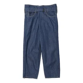 MEANSWHILE DENIM WRAP PT-INDIGO