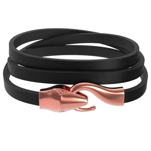 Mister Serpent Wrap Leather Bracelet V3