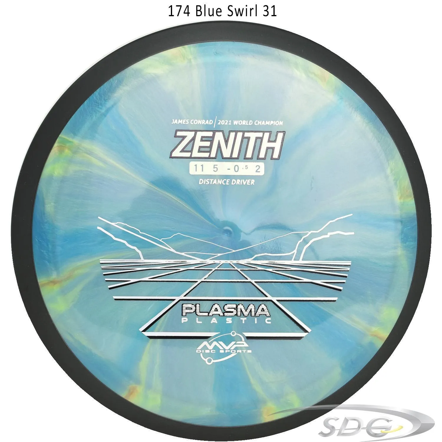 MVP Plasma Zenith Disc Golf Distance Driver*