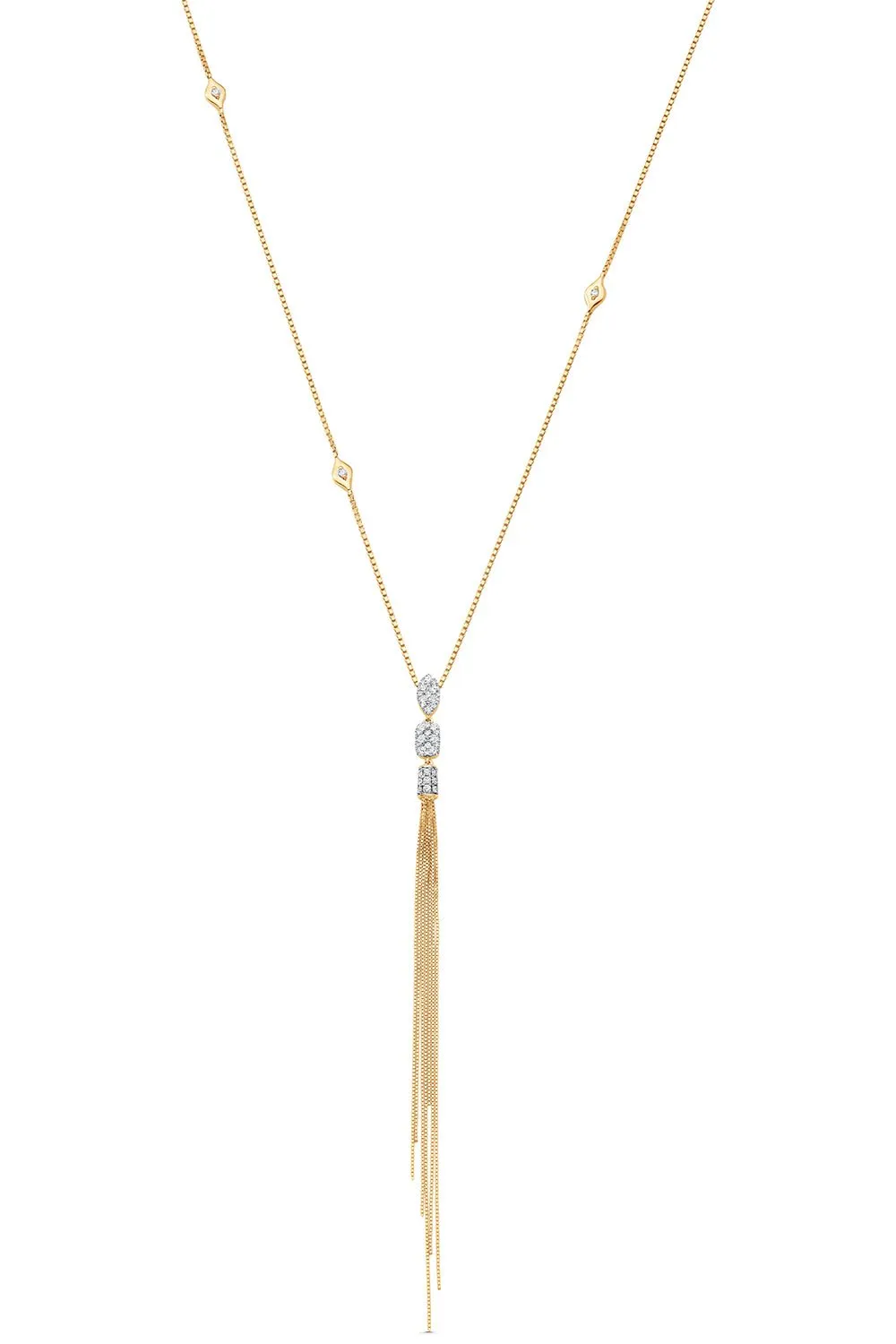 Nappa Tassel Necklace