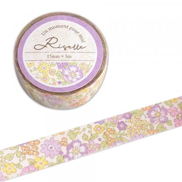 NB Risette Washi Paper Masking Tape (15mm x 5m)