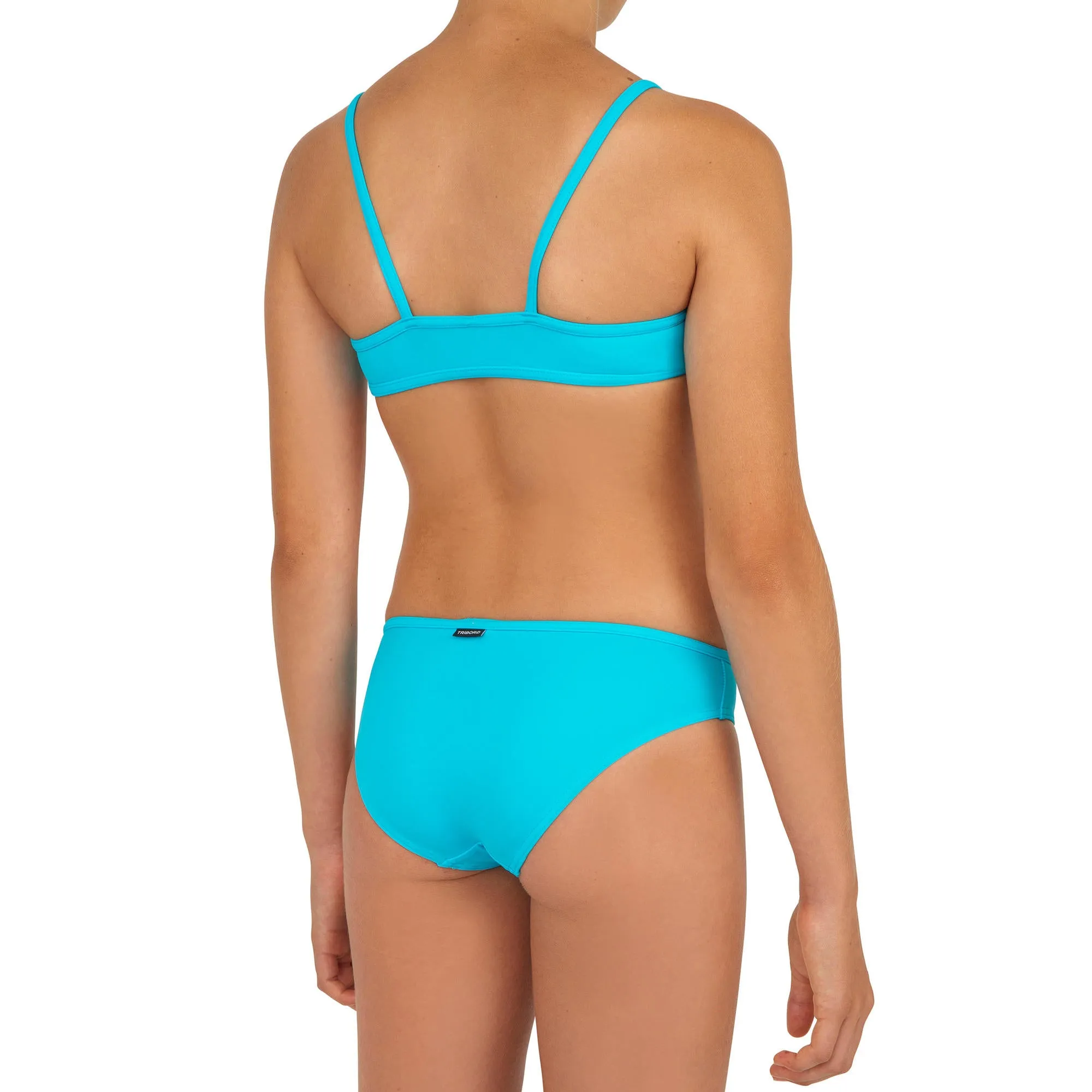 Olaian Bali 100 Two Piece Bikini Surfing Swimsuit Top Girls'