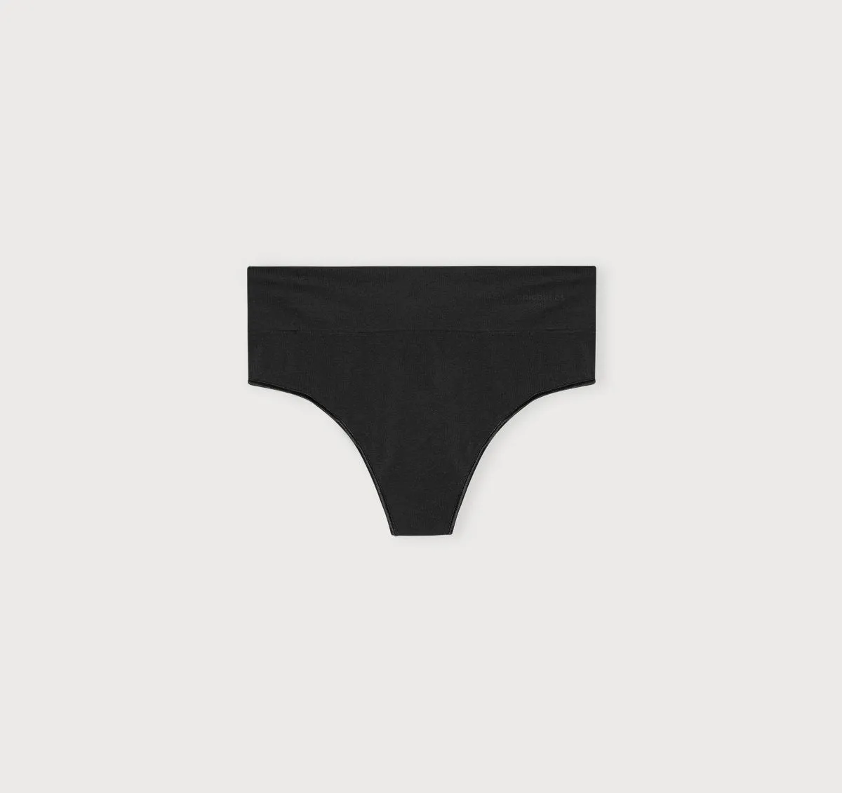 Organic Basics Smooth Thong Black