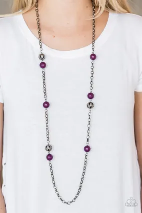 Paparazzi Fashion Fad Purple Necklace Set