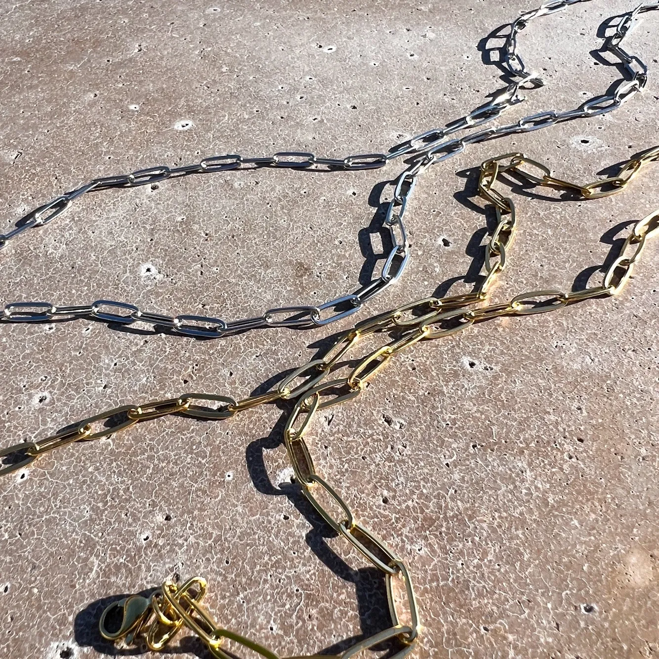 Paper Clip Belly Chain