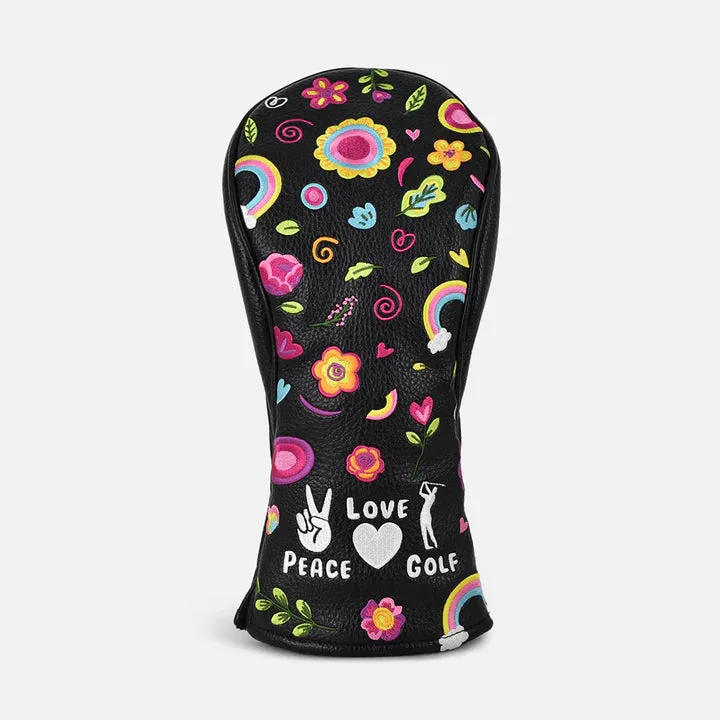 PRG Originals Peace, Love & Golf Headcovers