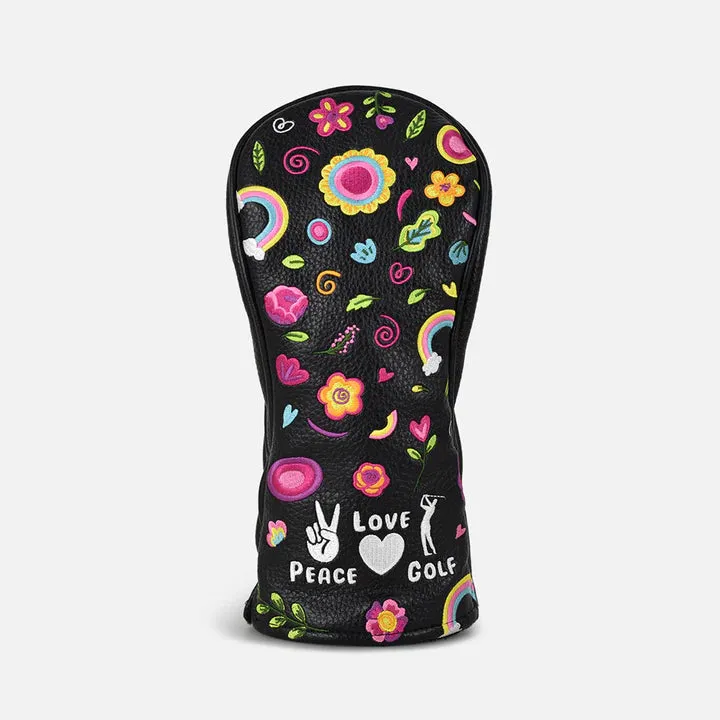 PRG Originals Peace, Love & Golf Headcovers