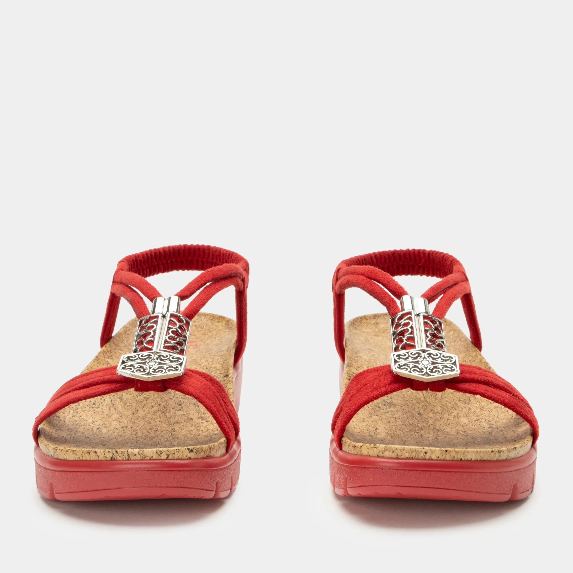 Roz True Red Sandal