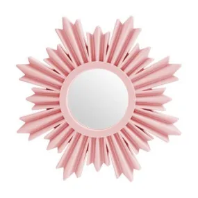 Small pink mirror set of 3