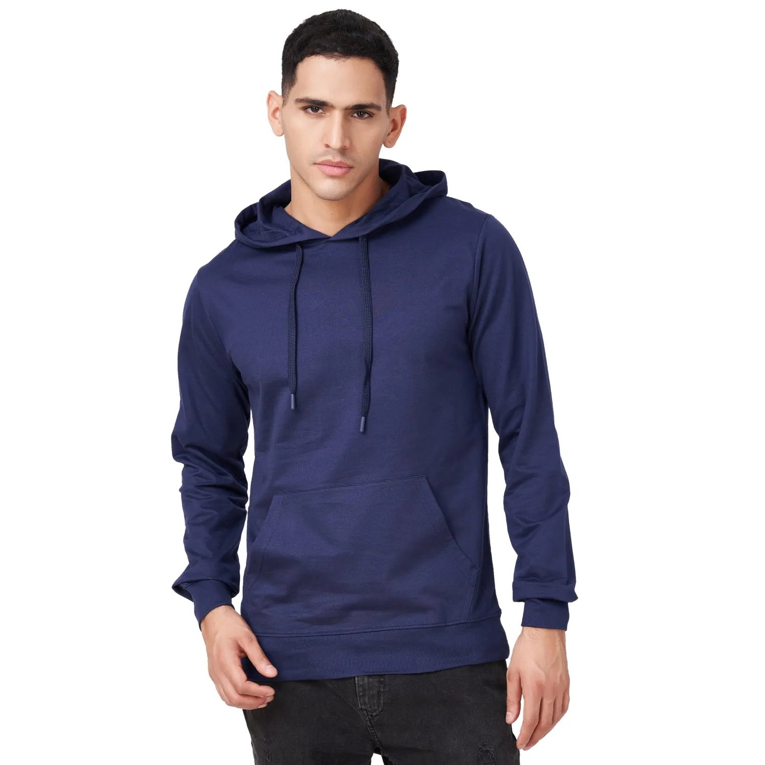 Solid Full Sleeve Hoodie