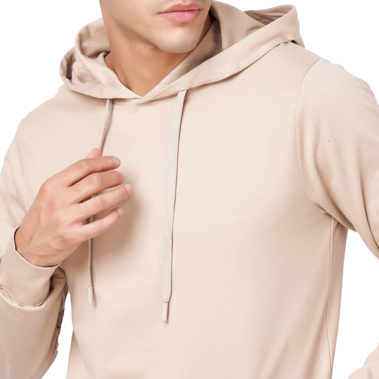 Solid Full Sleeve Hoodie