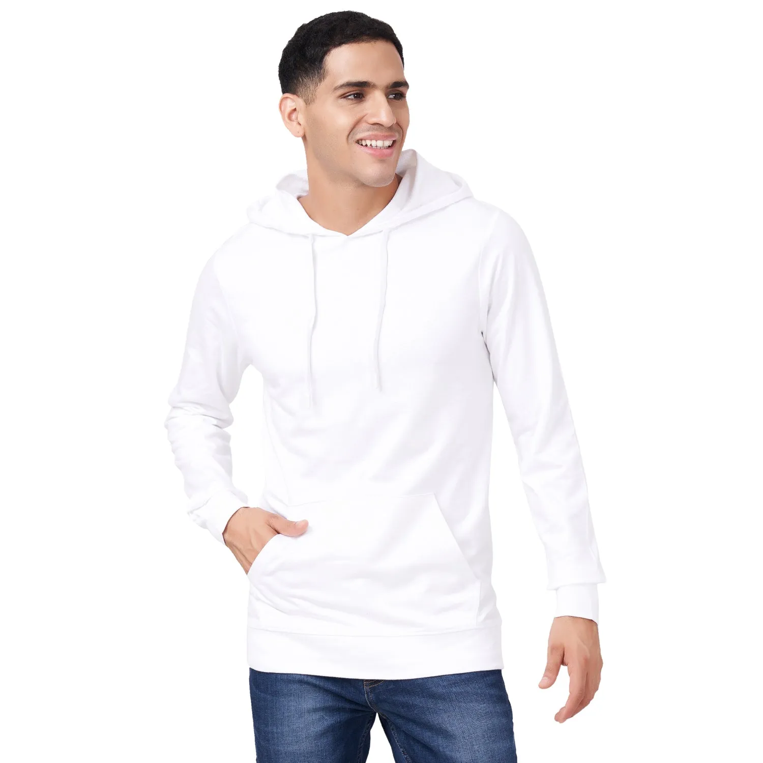 Solid Full Sleeve Hoodie