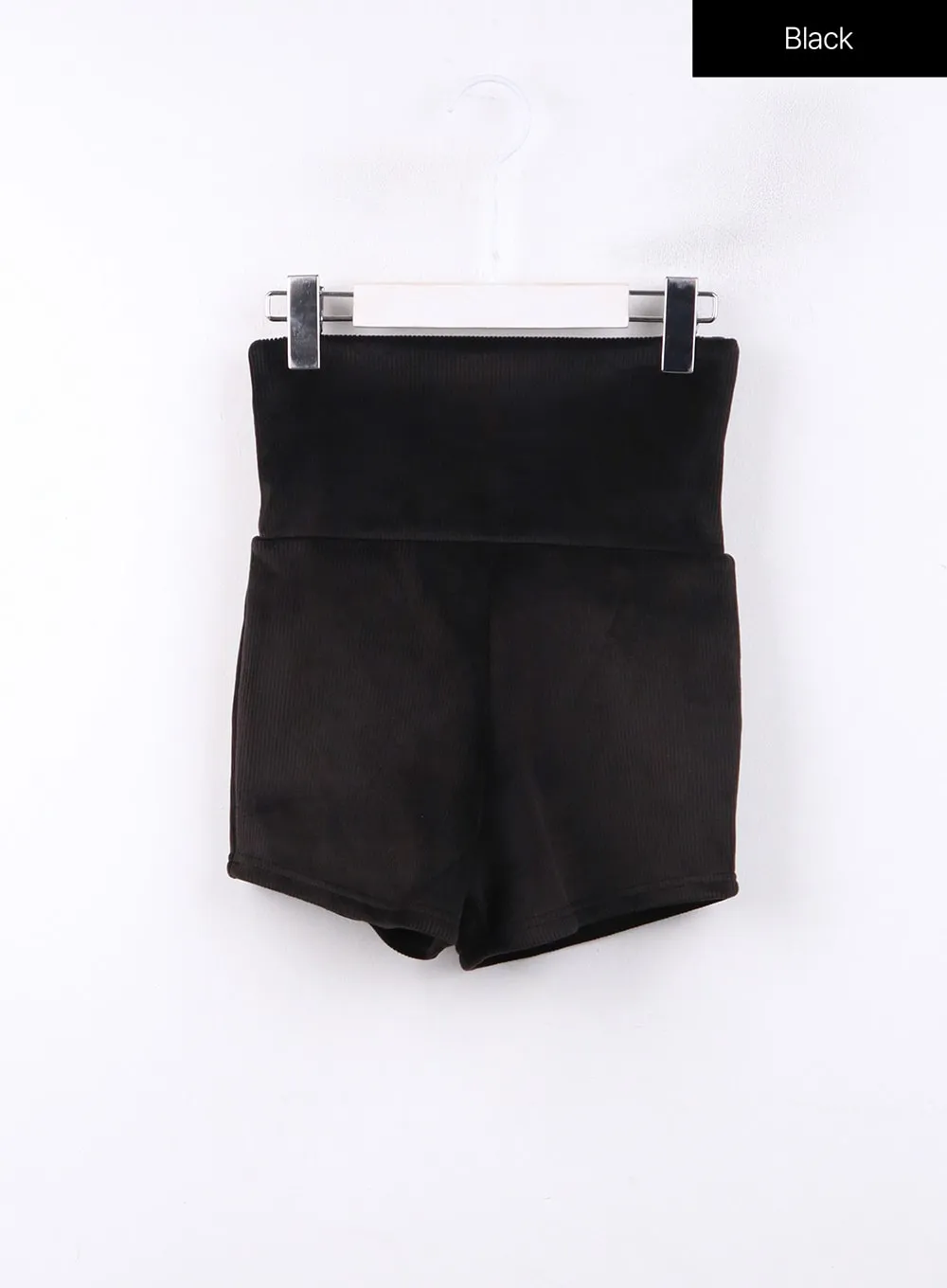 Solid Mini Shorts CJ419