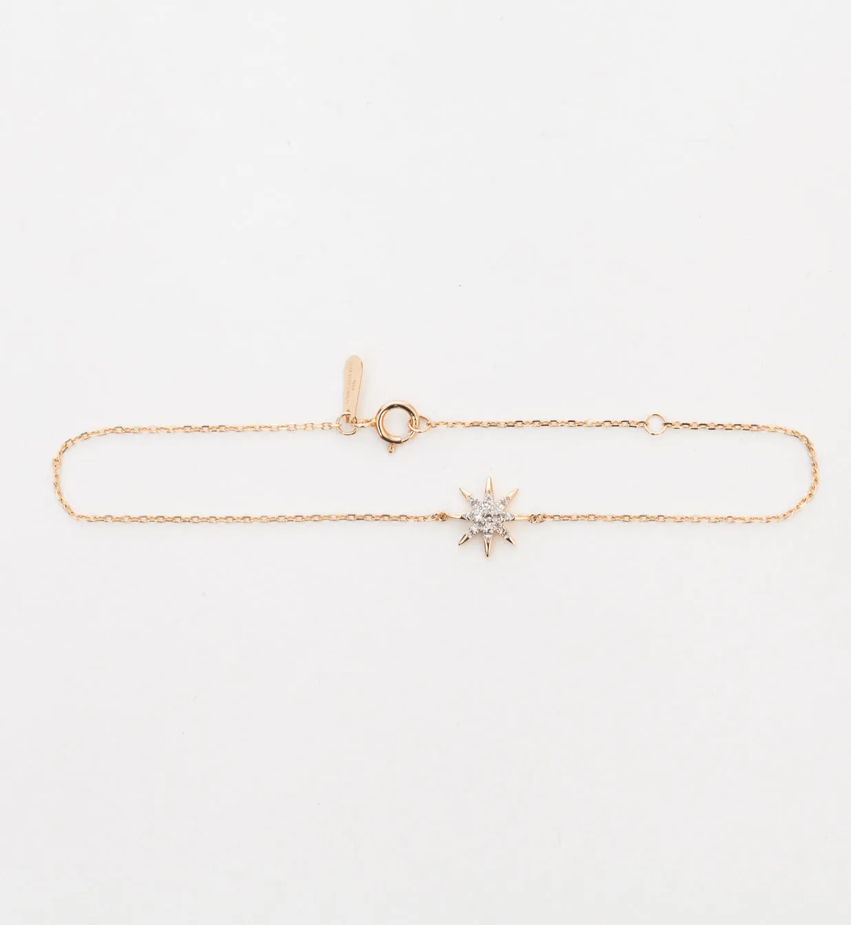 Solid Pave Starburst Bracelet