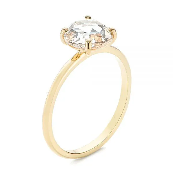 Solitaire Round Diamond Engagement Ring [Setting Only] - EC030