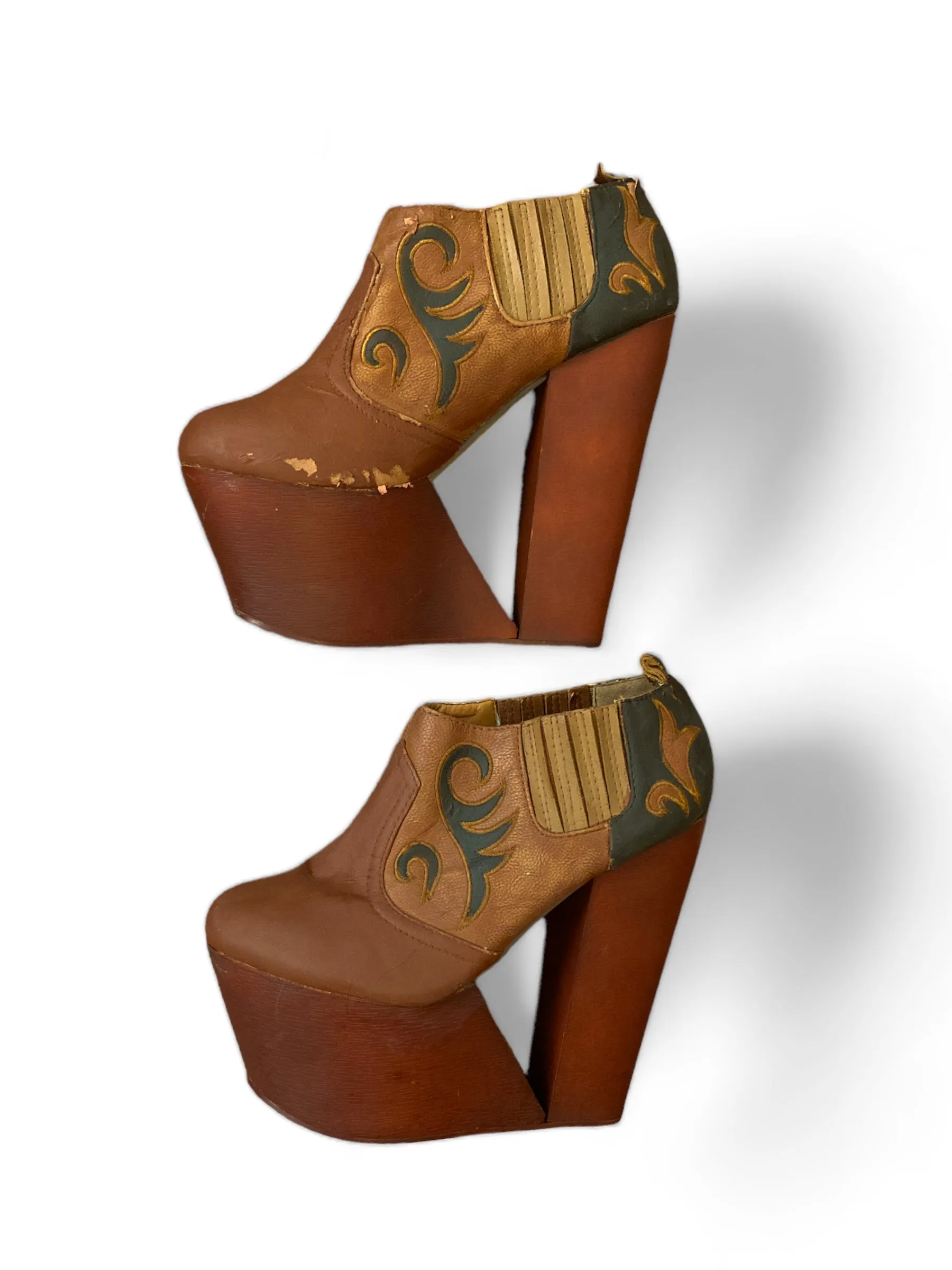 Southwestern Motif Ultra High Platforms