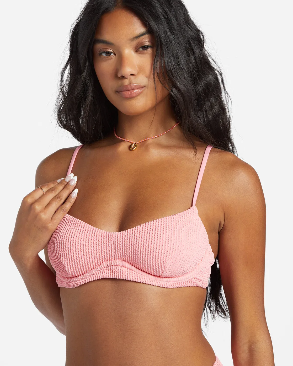 Summer High Kensley Underwire Bikini Top - Flamingo