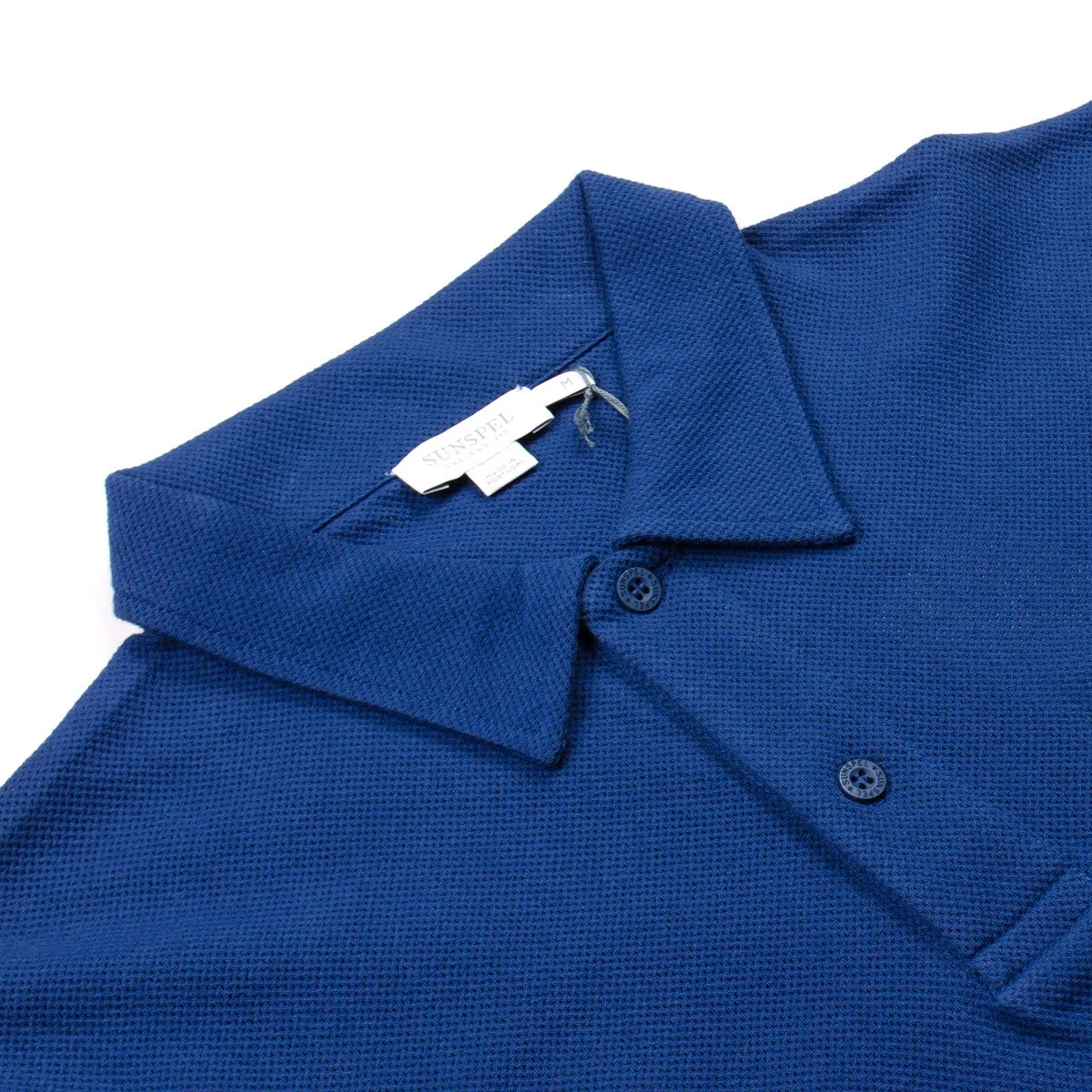 Sunspel - Short Sleeve Riviera Polo - Dark Indigo