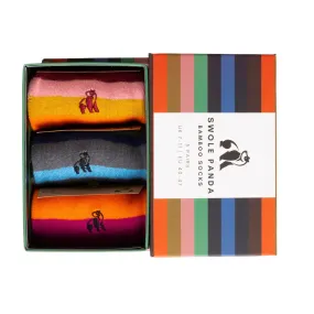 Swole Panda Gift Box - Multi Stripe