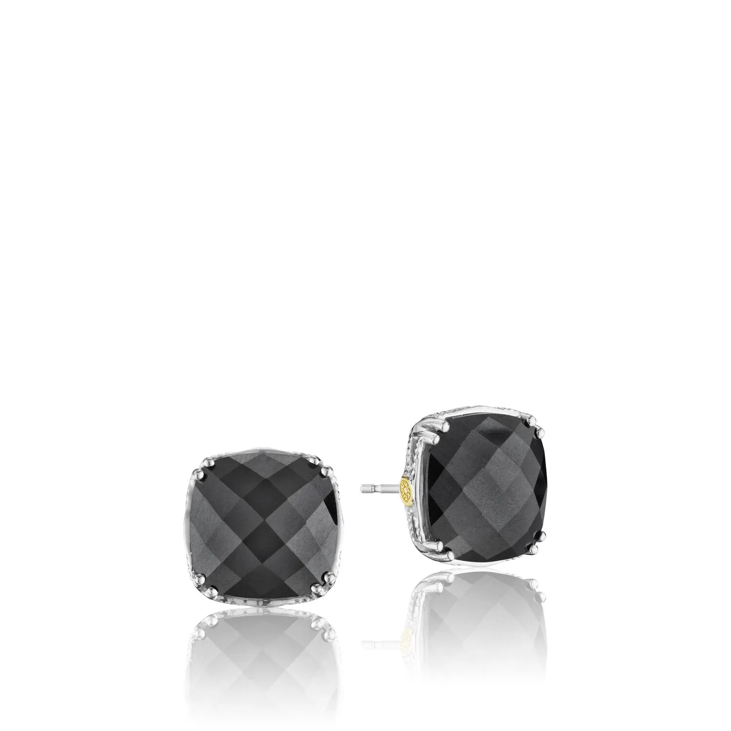 TACORI Cushion Cut Gem Stud featuring Hematite Ref# SE12932