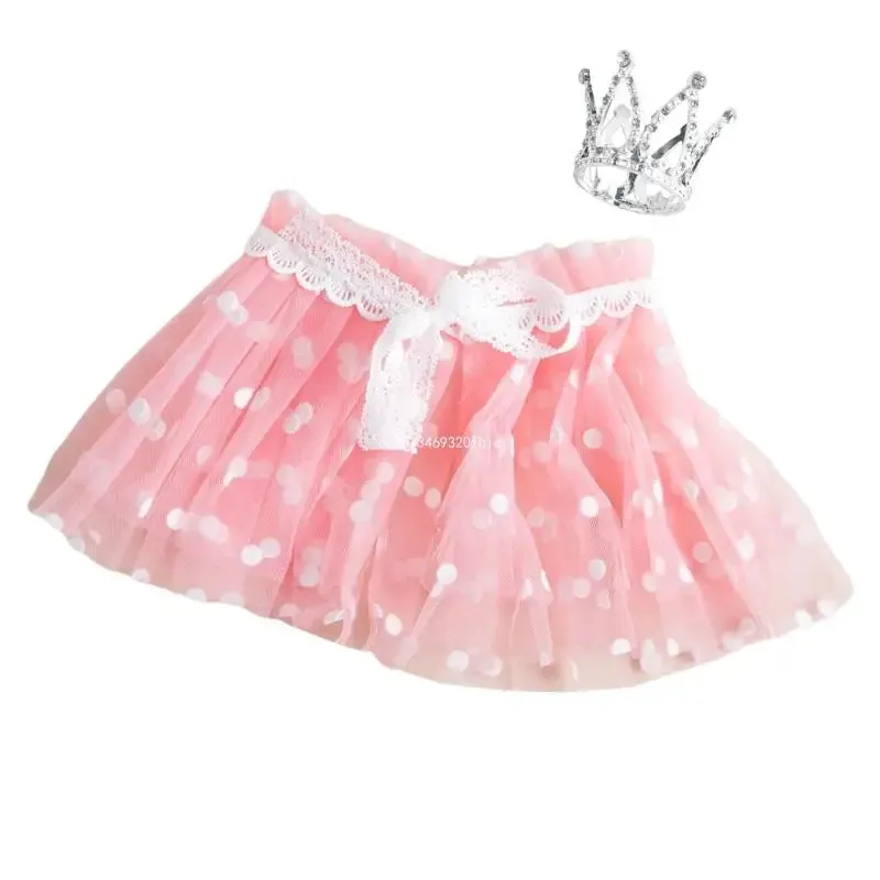 The Amira Newborn Tutu and Crown Set