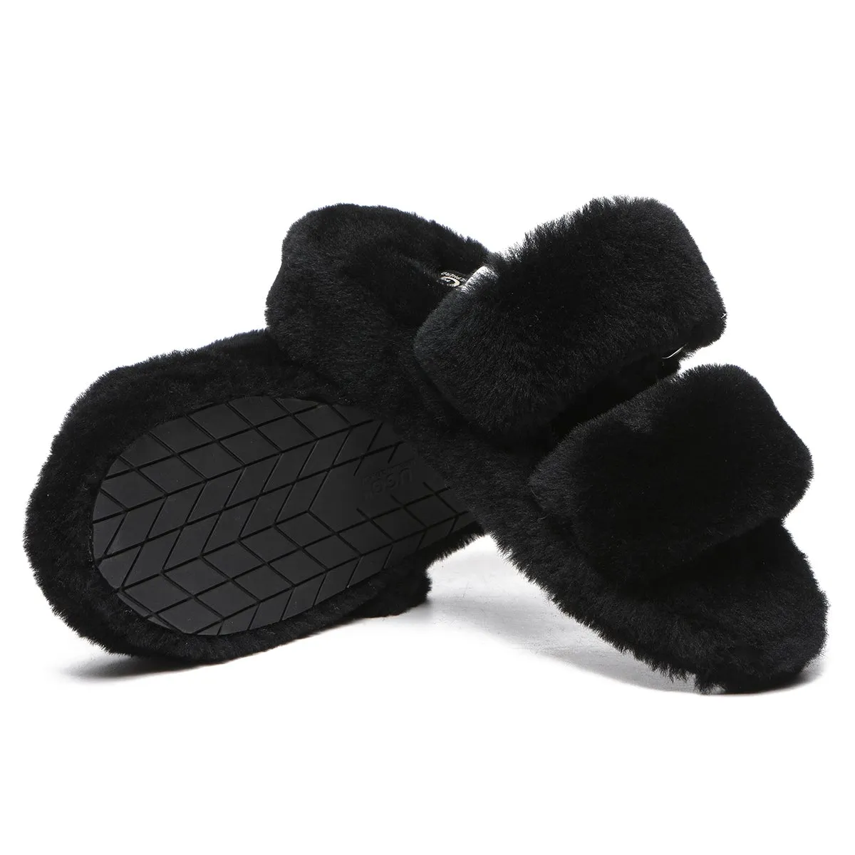 UGG Fluffy Slides Jamie Ultra Comfort Sole