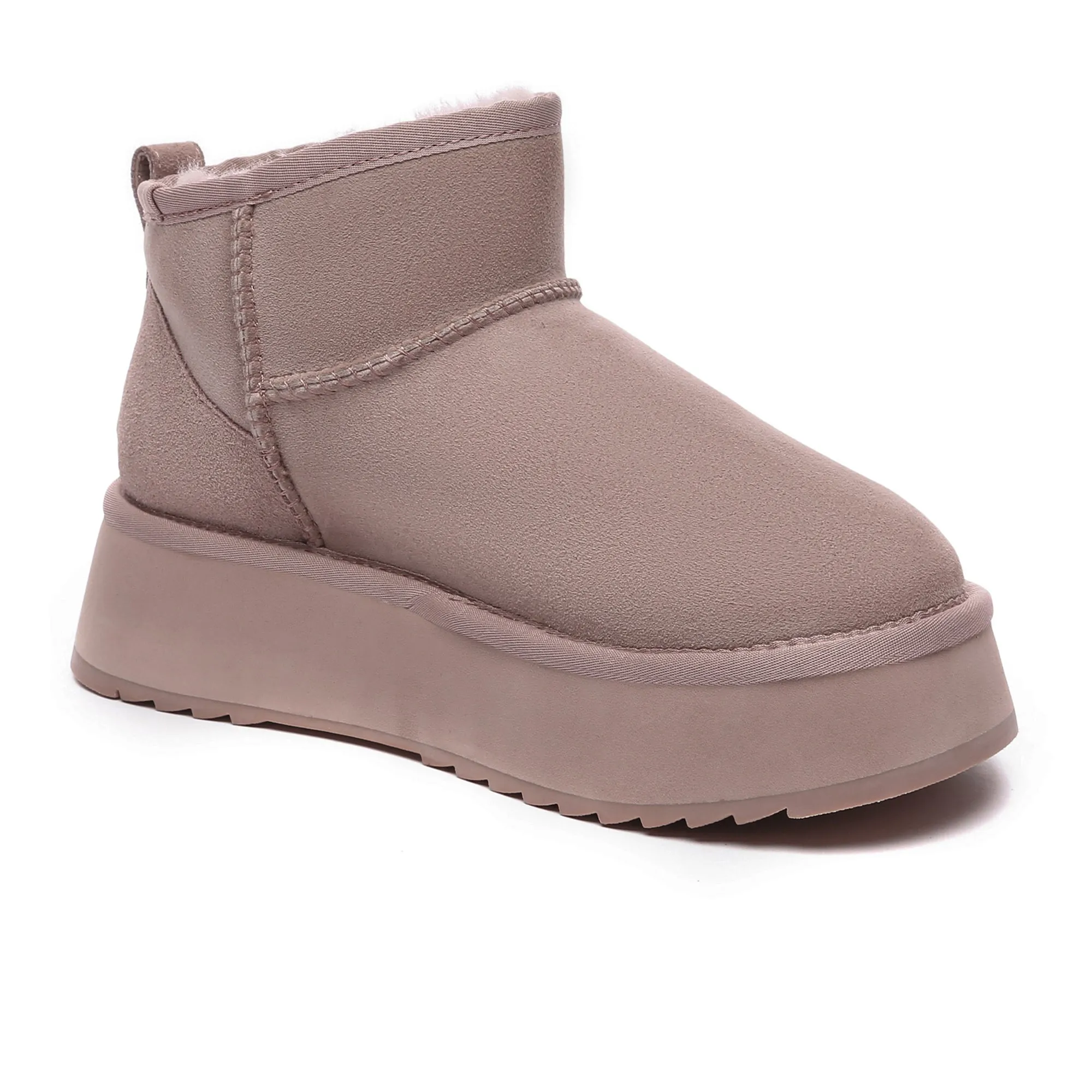 Ultra Mini Platform Sheepskin Winter Boots