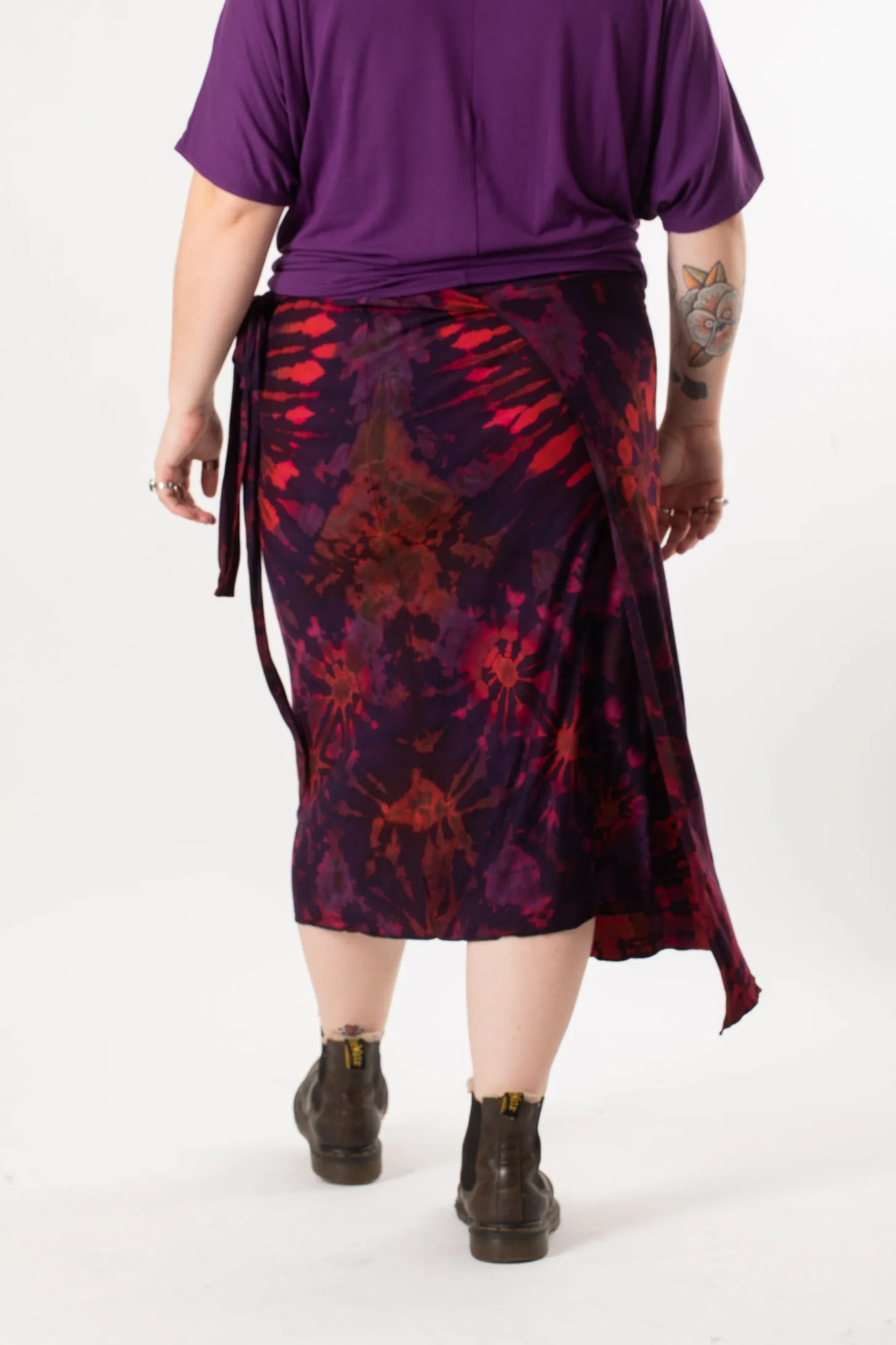 Valerie Mudmee Tie Dye Wrap Skirt