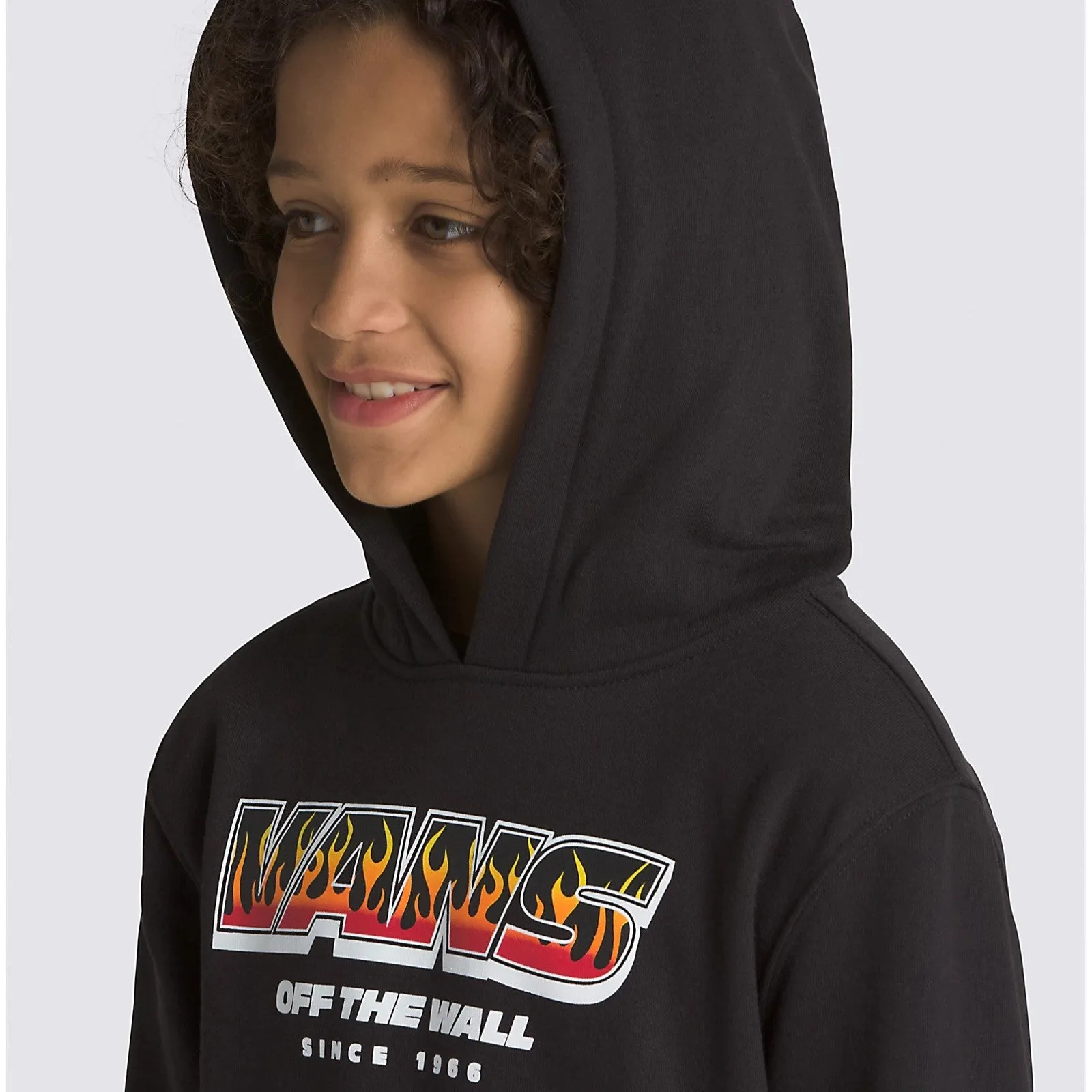 VANS Kids Up In Flames Pullover Hoodie