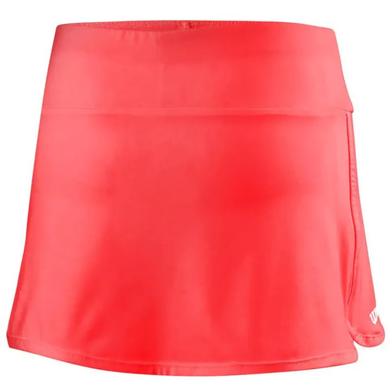 Wilson Girls Team II 11 Skirt- Fiery Coral