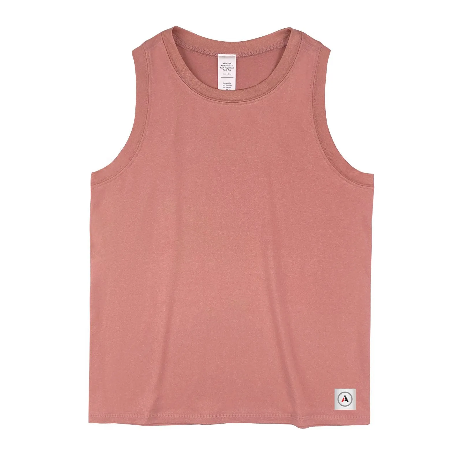 Women's High Neck Crop Tank