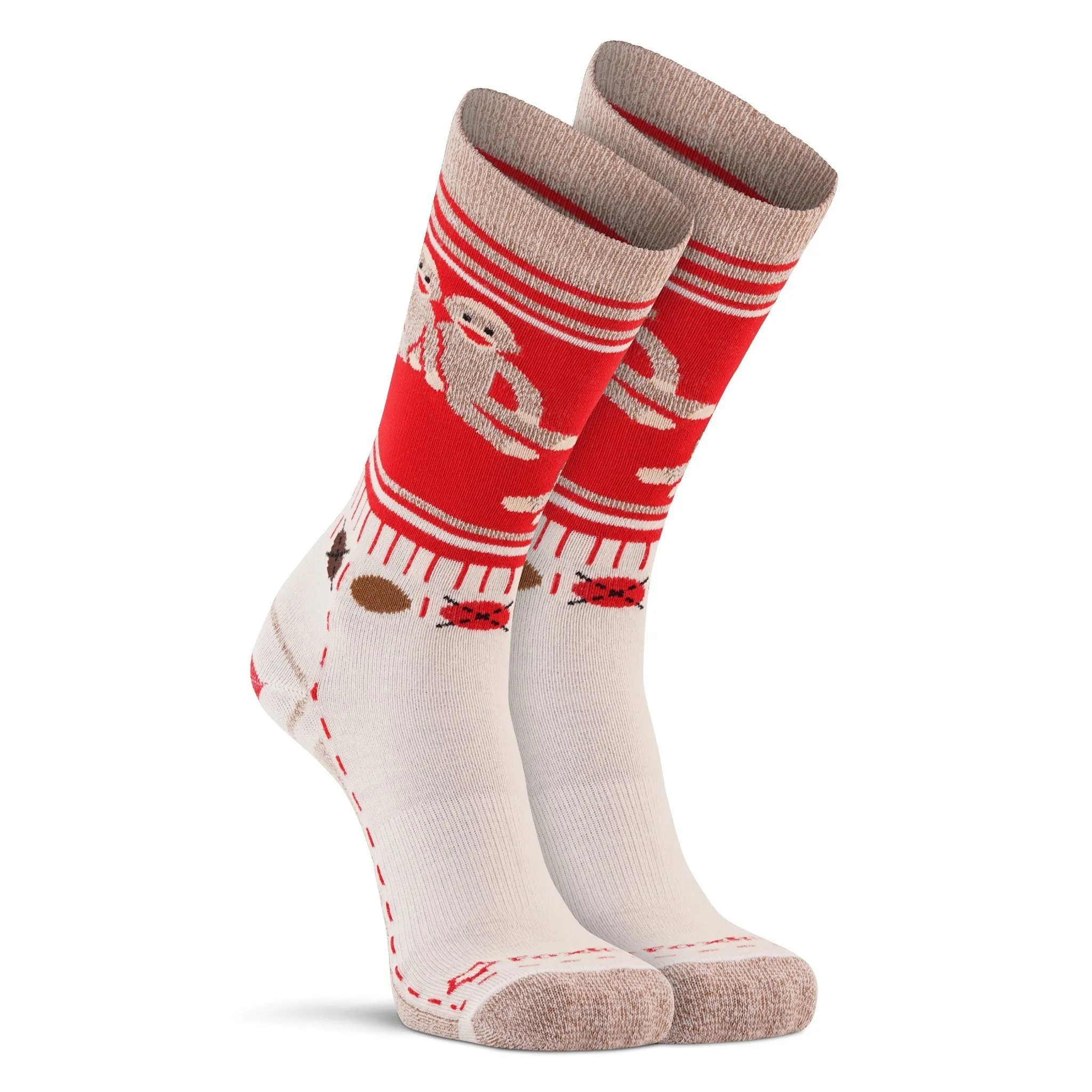 Women's Monkey Friends Ultra-Lightweight Crew Sock