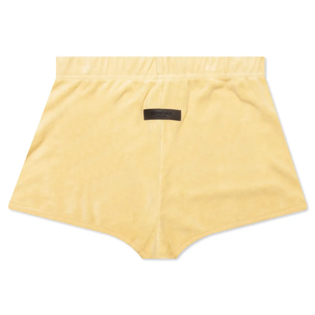 Women's Terry Beach Short - Light Tuscan