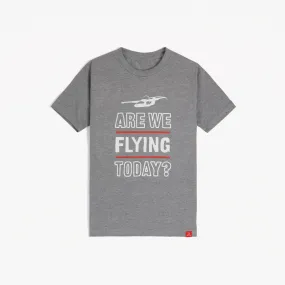 Youth “Are We Flying Today?” Tee (Gray)